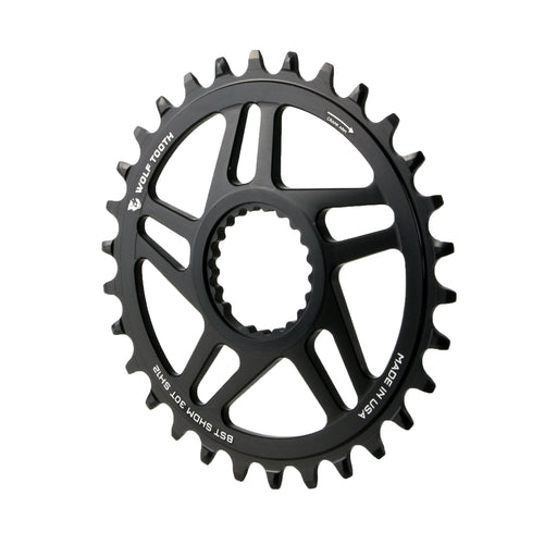 Wolf Tooth Components Shimano DM Boost Chainring (HG+), 28T, Blk