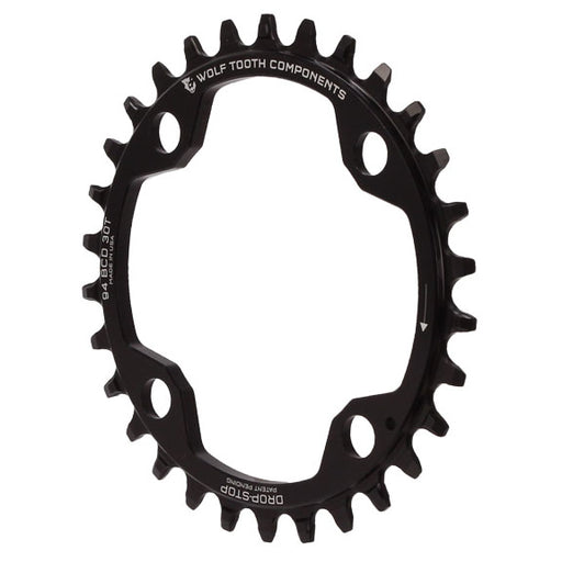 Wolf Tooth Components 4x94 chainring, 94BCD 30T - black