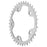 Wolf Tooth Components 5x110BCD CX/Road (Flat Top) Chainring, 42T, Silver