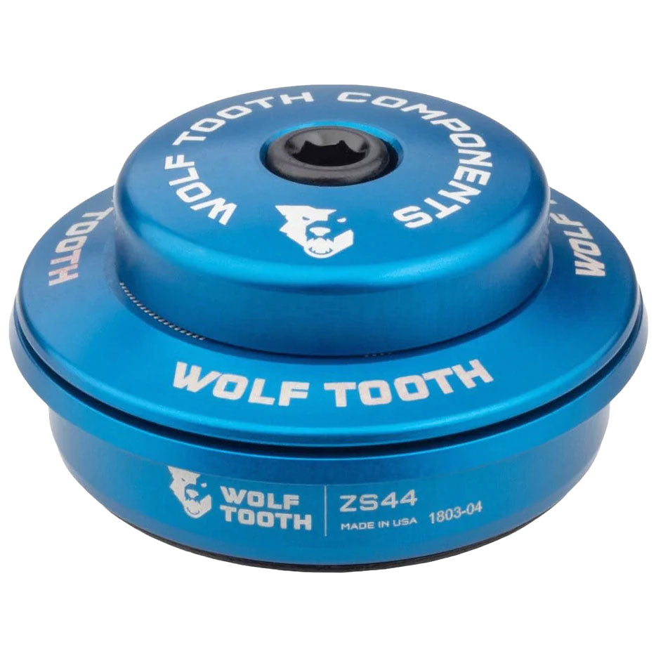 Wolf Tooth Performance Headset - ZS44/28.6 Upper, 6mm Stack, Blue