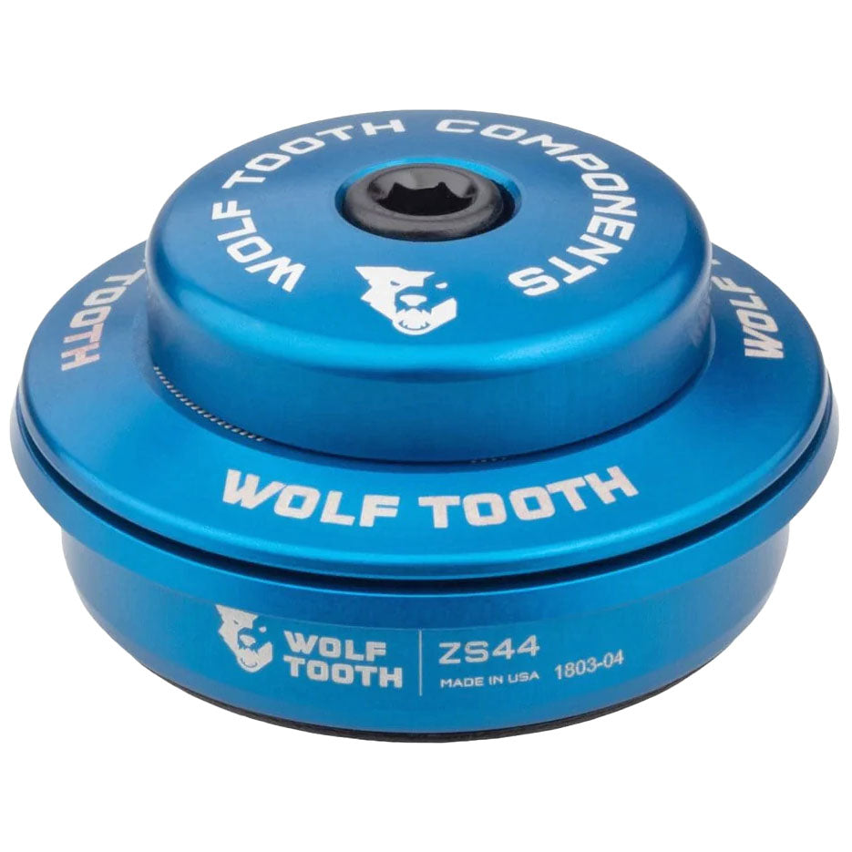 Wolf Tooth Premium Headset - ZS44/28.6 Upper, 6mm Stack, Blue