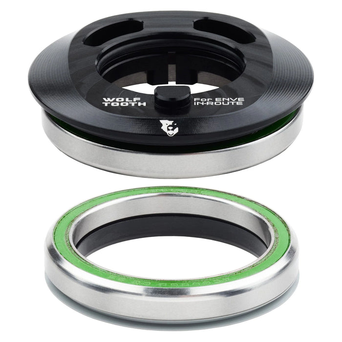 Wolf Tooth Components IS52 Premium Upper& Lower Headset for ENVE, Black