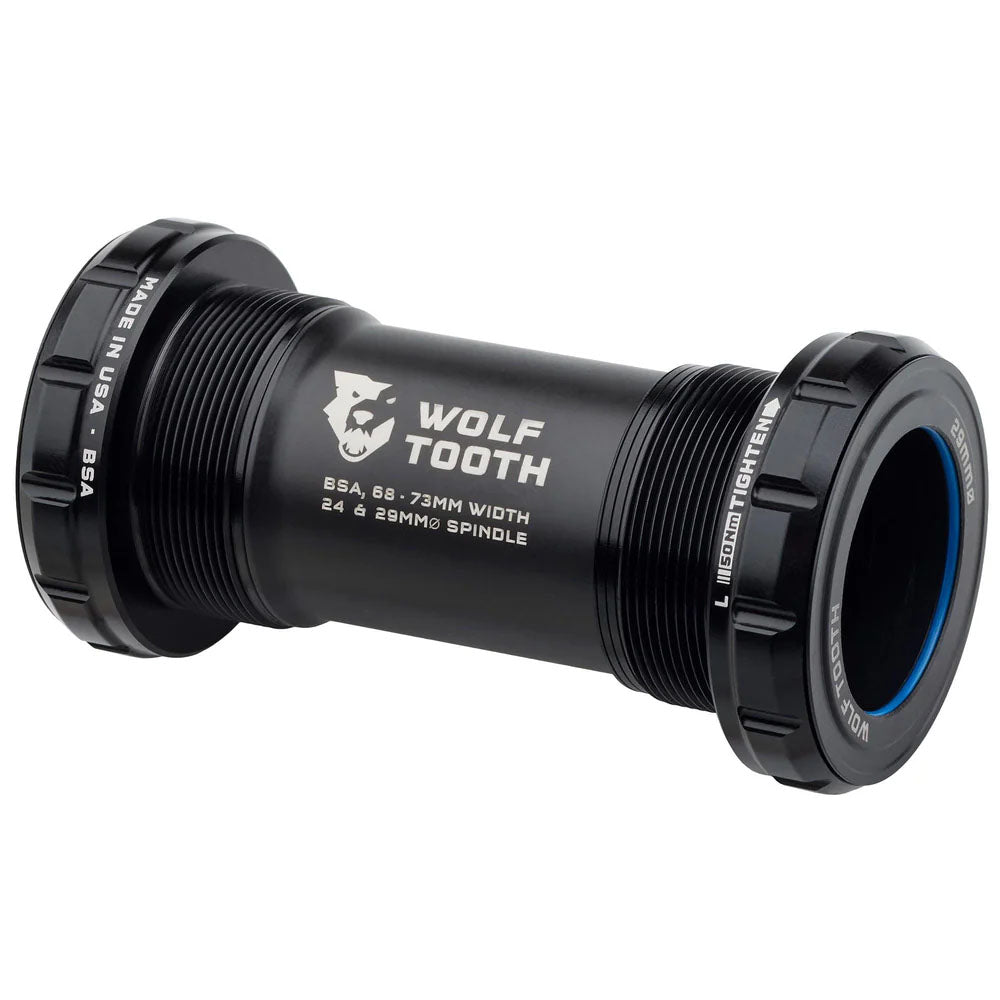 Wolf Tooth Components Bottom Bracket, BSA Shell, 29mm DUB, Black