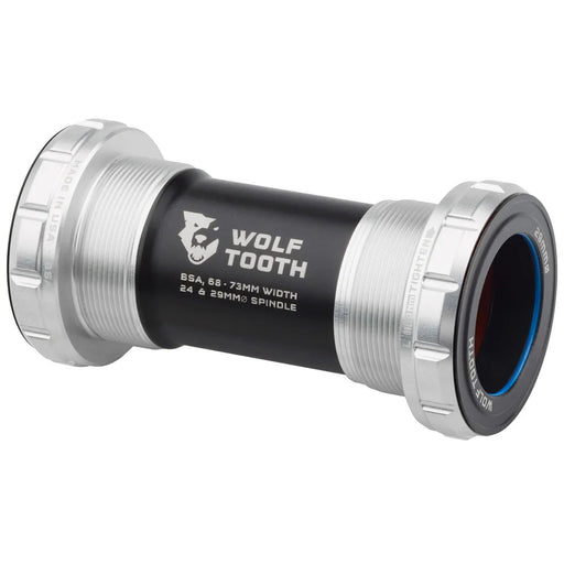 Wolf Tooth Components Bottom Bracket, BSA Shell, 29mm DUB, Raw Silver