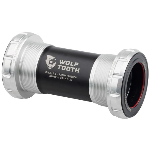 Wolf Tooth Components Bottom Bracket, BSA Shell, 30mm, Raw Silver