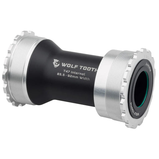 Wolf Tooth Components Bottom Bracket, T47 Internal, 24mm for Shimano, Silver