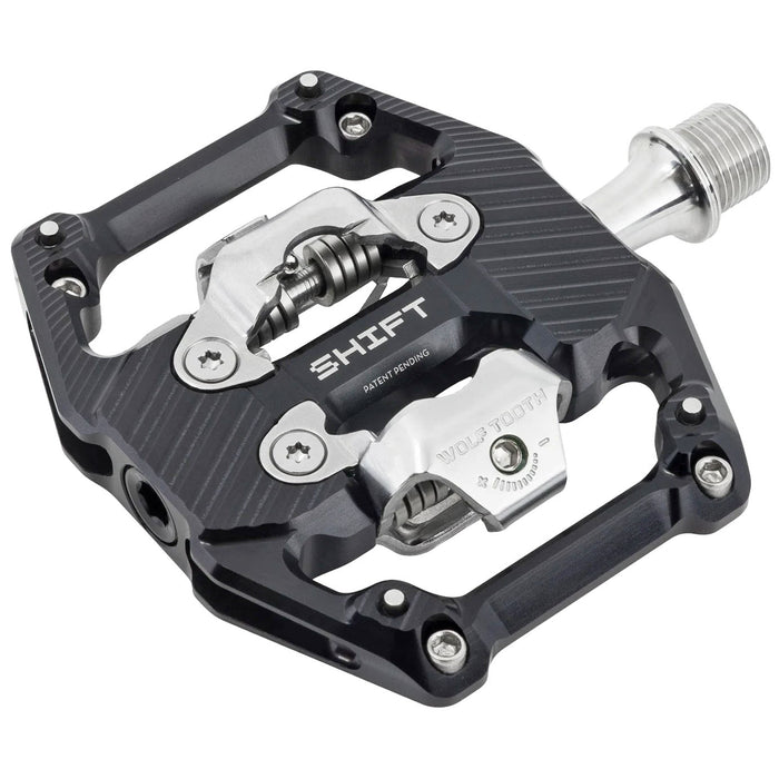 Wolf Tooth Components SHIFT Downhill Clipless Pedal, Black