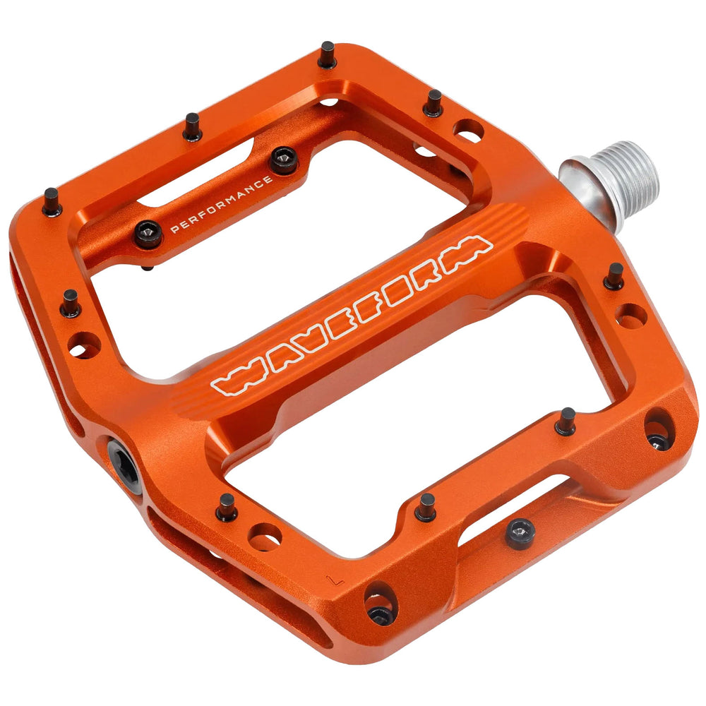 Wolf Tooth Components Waveform Performance Platform Pedal, Orange