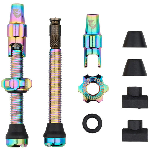 Wolf Tooth Components Tubeless Valve Stem Kit, Clik Valve, 44mm, Oil Slick