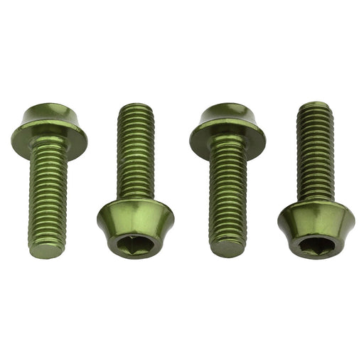 Wolf Tooth Components Aluminum Bottle Cage Bolt, 4 pcs - Olive