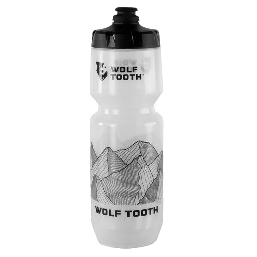 Wolf Tooth Components Range Water Bottle, Clear - 26oz
