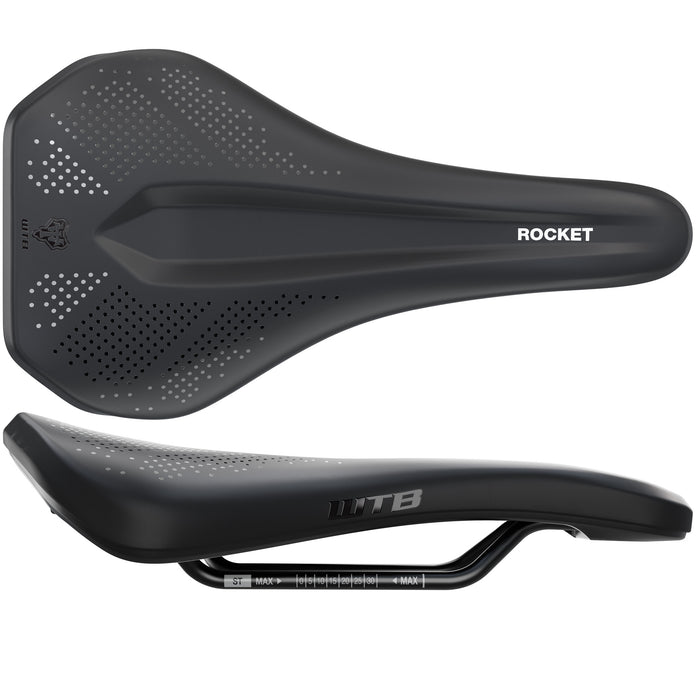 WTB Rocket Medium Steel Fusion Form Black Saddle