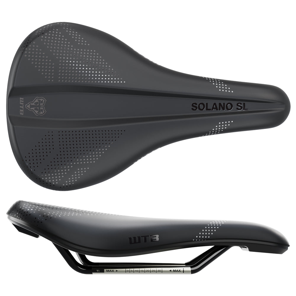 WTB Solano SL Medium Fusion Form Titanium Black Saddle