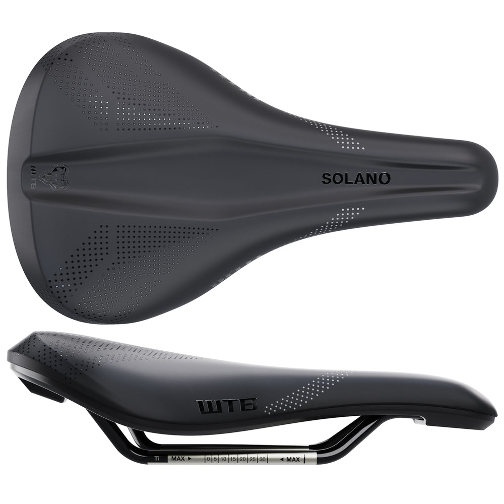 WTB Solano Medium Fusion Form Titanium Black Saddle