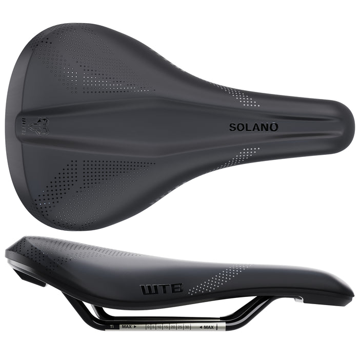 WTB Solano Medium Fusion Form Titanium Black Saddle