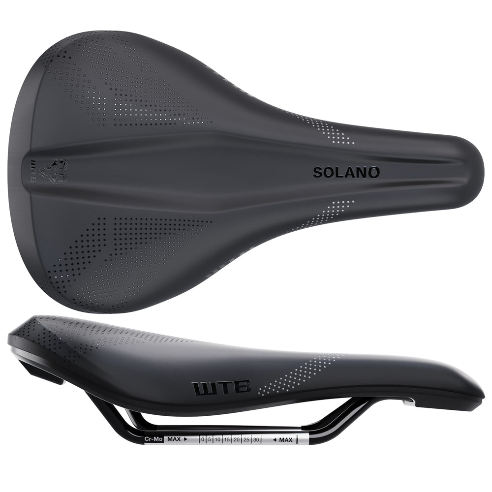 WTB Solano Medium Fusion Form Cromoly Black Saddle