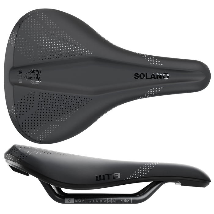 WTB Solano Wide Fusion Form Carbon Black Saddle