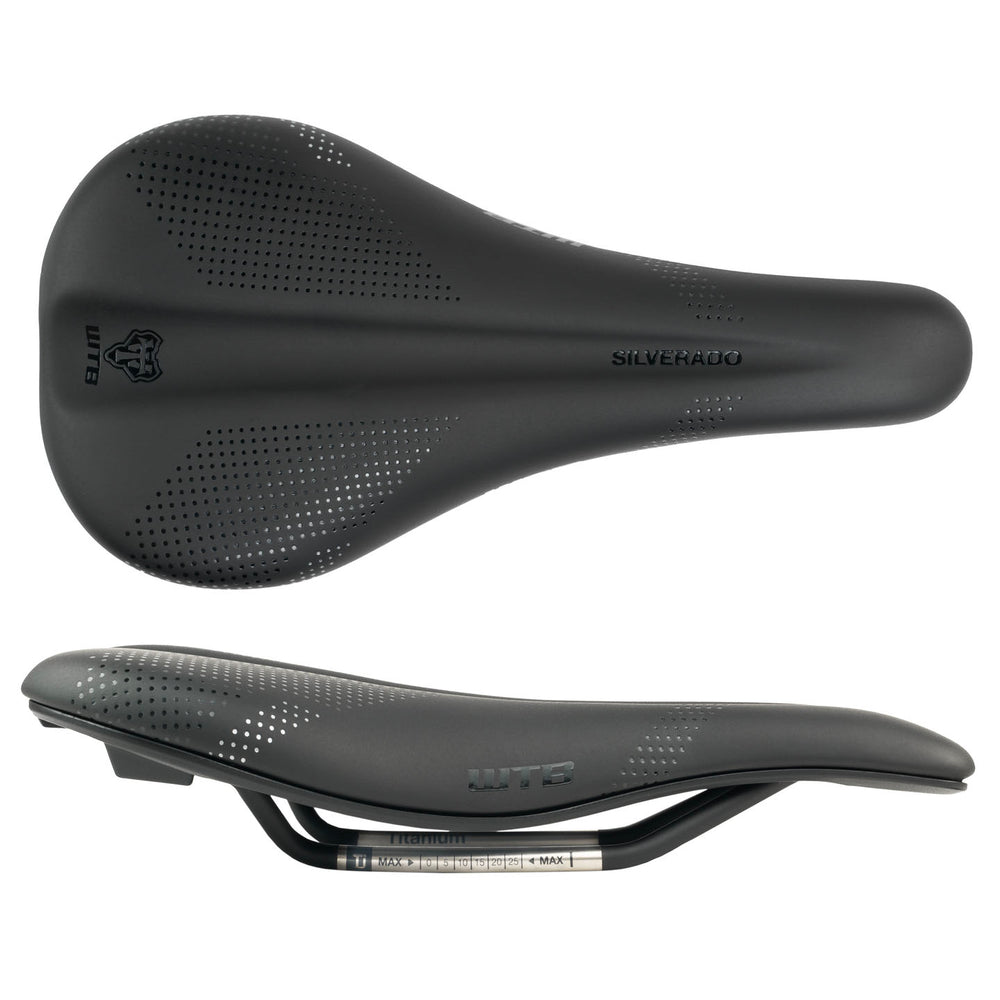 WTB Silverado 265 Narrow FusionForm Titanium Black Saddle