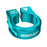 Wheels Mfg Bolt-On Seatpost Collar, 29.8mm, Teal