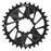 Wheels Mfg SRAM 3-Bolt DM Boost HG+ Chainring 34t, Black