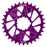 Wheels Mfg SRAM 3-Bolt DM Boost Chainring 34t, Purple