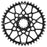 Wheels Mfg SRAM 8-bolt Gravel Chainring, 44T, Black