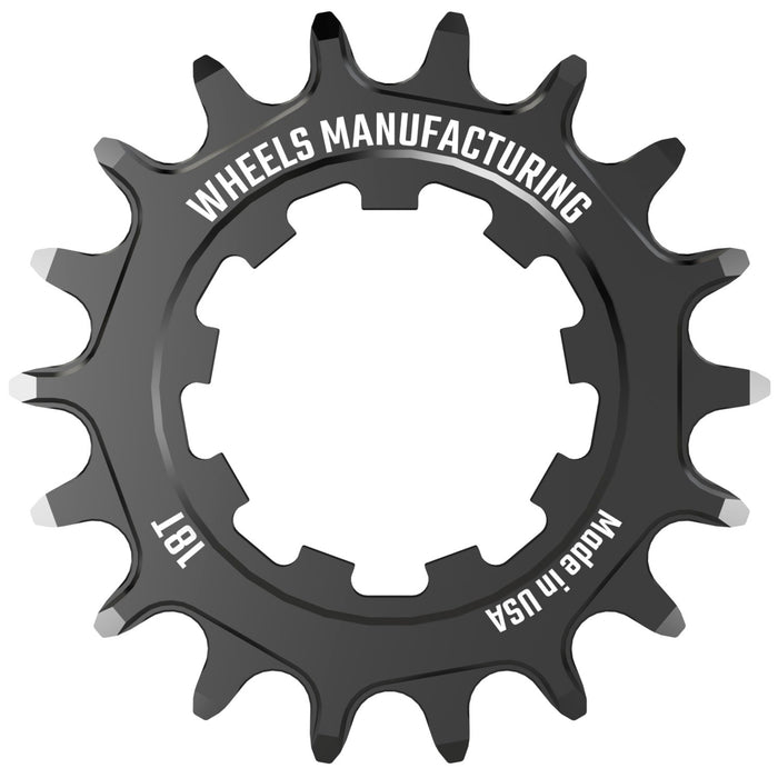 Wheels Mfg SOLO-XD Singlespeed Cog, 18t, Black