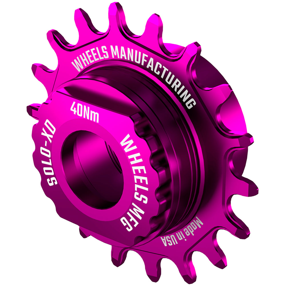 Wheels Mfg SOLO-SPLINE Singlespeed Conversion Kit, Purple