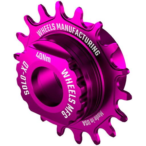 Wheels Mfg SOLO-SPLINE Singlespeed Conversion Kit, Purple