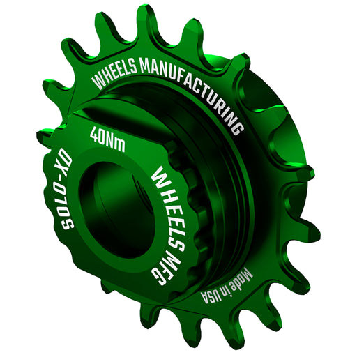 Wheels Mfg SOLO-XD Singlespeed Conversion Kit, Green