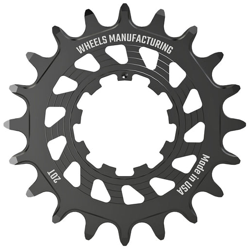 Wheels Mfg SOLO-HG Singlespeed Cog, 20t, Black