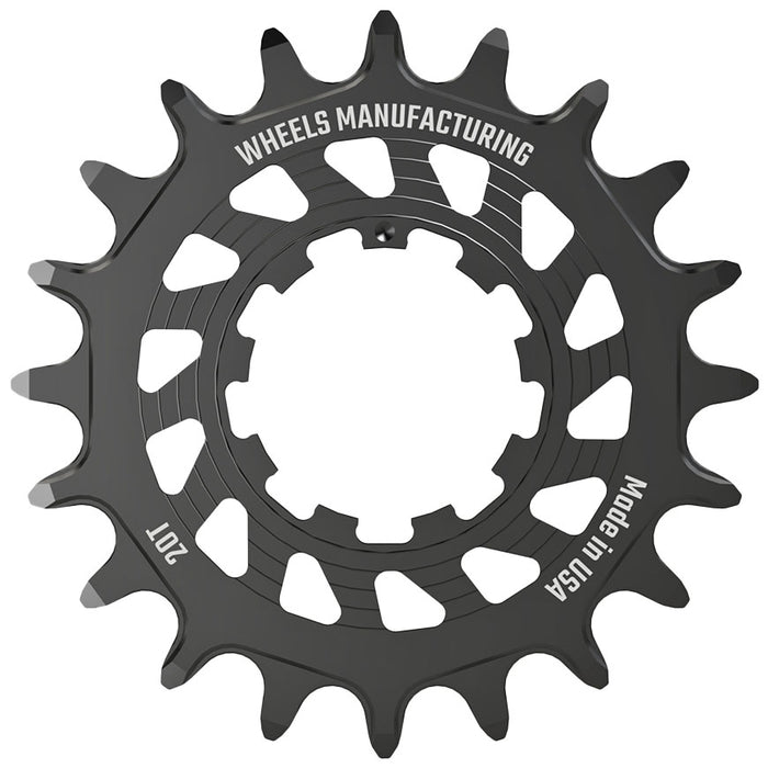 Wheels Mfg SOLO-HG Singlespeed Cog, 20t, Black
