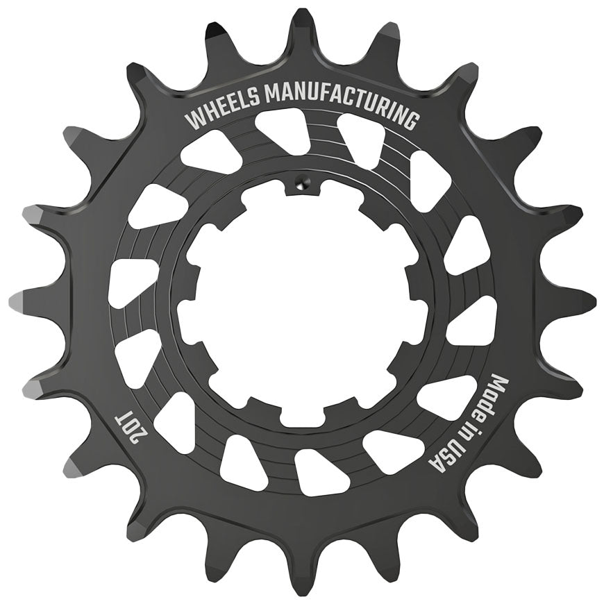 Wheels Mfg SOLO-HG Singlespeed Cog, 20t, Black