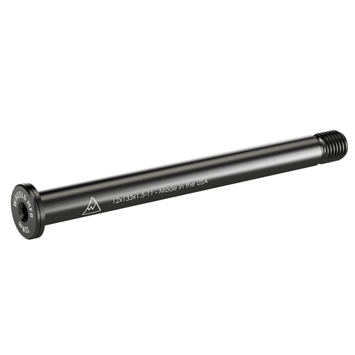 Wheels Mfg Thru-Axle, Front, 12mm, 1.5x133mm - Blk
