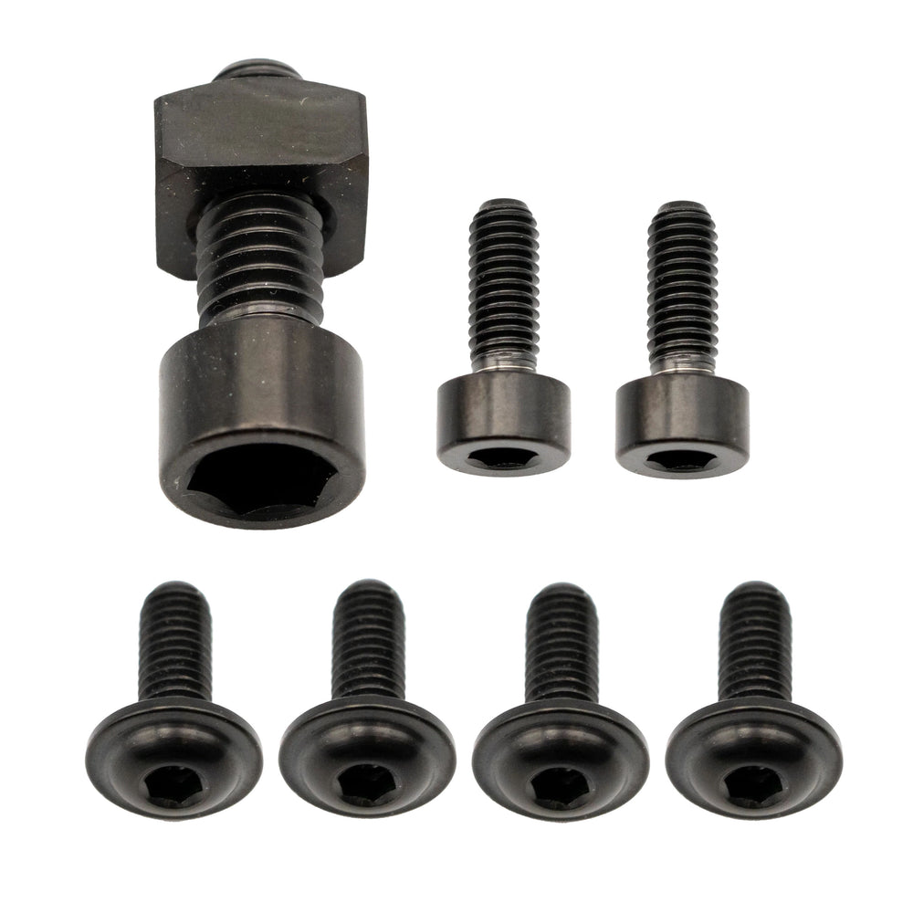 Better Bolts Fox 36 Fork Ti Bolt Kit, 2026+ Grip, Black, 8/Count
