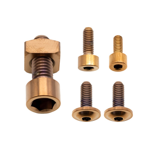 Better Bolts Fox 38 Fork Ti Bolt Kit, Grip/Rhythm, Copper, 6/Count