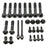 Better Bolts SRAM Maven Ti Brake Bolt Kit, SLV/ULT, Black, 26/Count