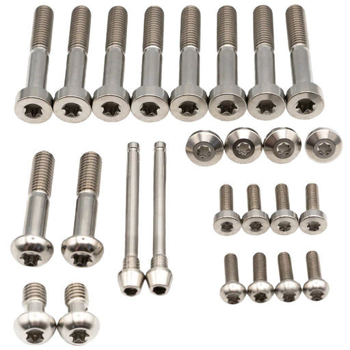 Better Bolts SRAM Maven Ti Brake Bolt Kit, SLV/ULT, Silver, 20/Coun