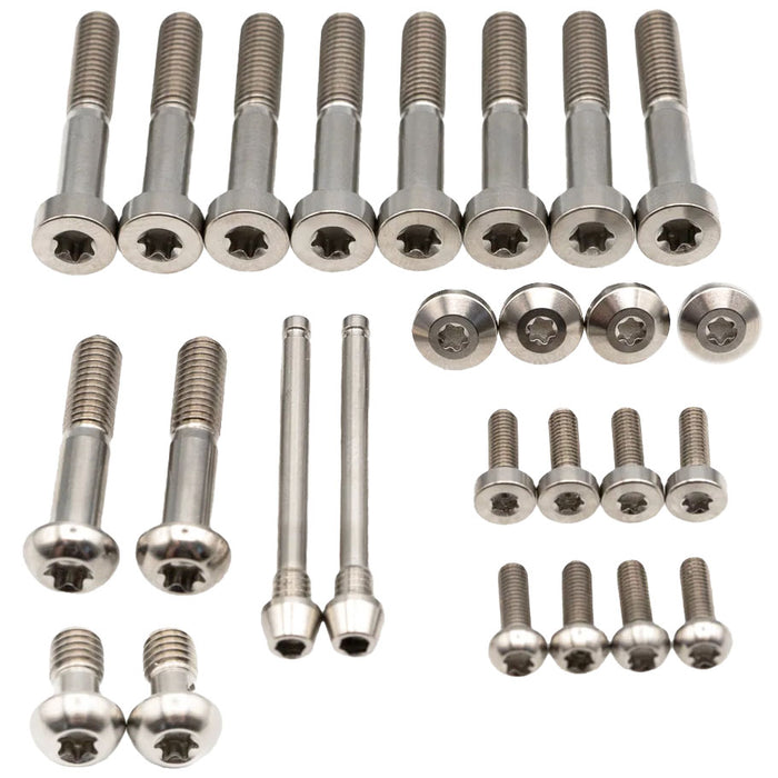 Better Bolts SRAM Maven Ti Brake Bolt Kit, SLV/ULT, Silver, 20/Coun