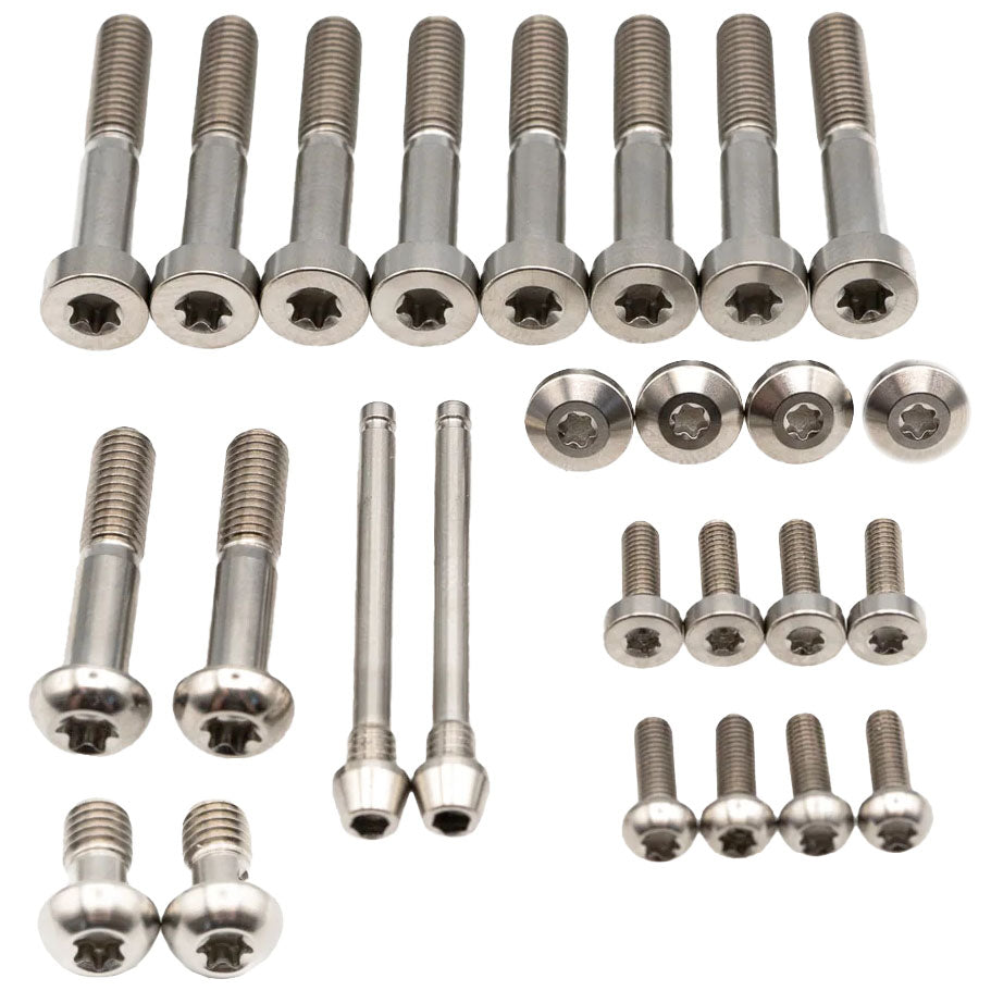 Better Bolts SRAM Maven Ti Brake Bolt Kit, SLV/ULT, Silver, 20/Coun