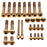 Better Bolts SRAM Maven Ti Brake Bolt Kit, SLV/ULT,Copper, 26/Coun