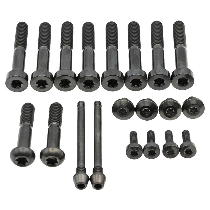Better Bolts SRAM Maven Ti Brake Bolt Kit, BRZ, Black, 20/Count