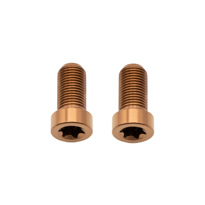 Better Bolts SRAM Matchmaker Pod Bridge Ti Mount Bolts, Copper, 2/