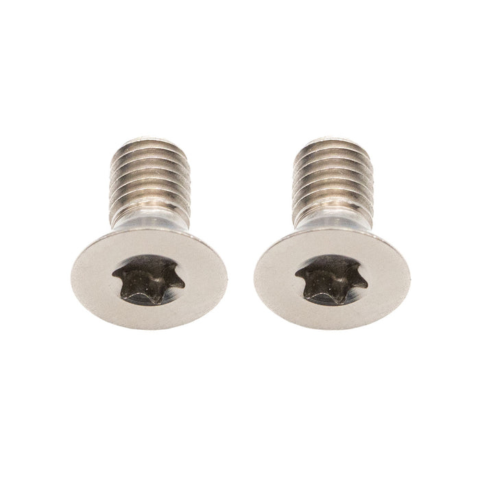 Better Bolts Titanium Flat Mount Bolt Kit, 10mm, Silver, 2/Count
