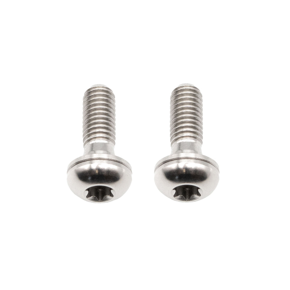 Better Bolts Titanium Flat Mount Bolt Kit, 17mm, Silver, 2/Count