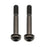 Better Bolts Titanium Flat Mount Bolt Kit, 42mm, Black, 2/Count