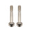 Better Bolts Titanium Flat Mount Bolt Kit, 32mm, Silver, 2/Count
