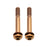 Better Bolts Titanium Flat Mount Bolt Kit, 42mm, Cooper, 2/Count