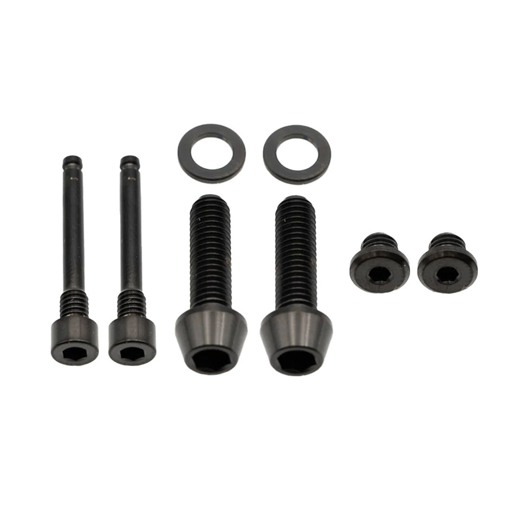 Better Bolts Shimano Brake Ti Bolt Kit, XTR9120/9100/9200, Black