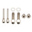 Better Bolts Shimano Brake Ti Bolt Kit, XTR9120/9100/9200, Silver